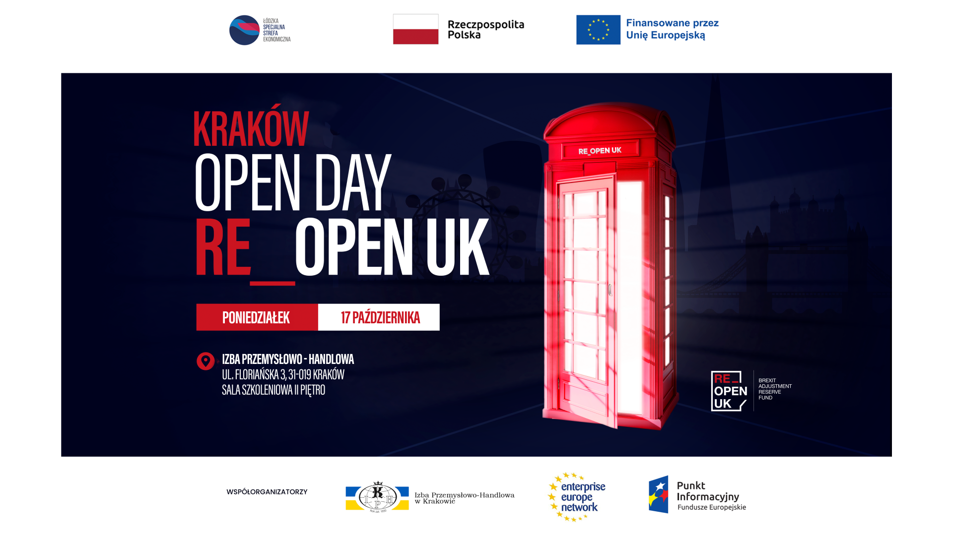 Spotkanie informacyjne: „Open Day Re_Open UK” - 17 października