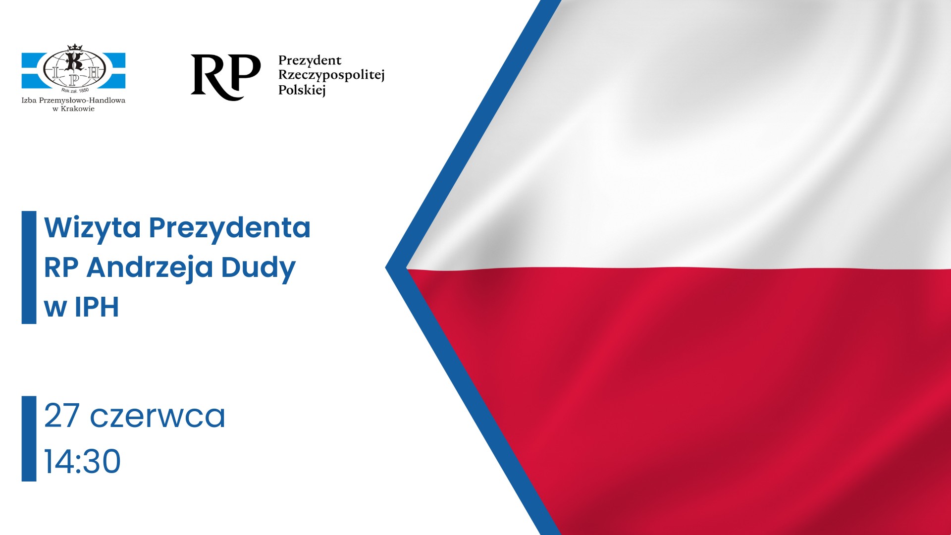 Wizyta Prezydenta RP Andrzeja Dudy w Izbie Przemysłowo-Handlowej w Krakowie