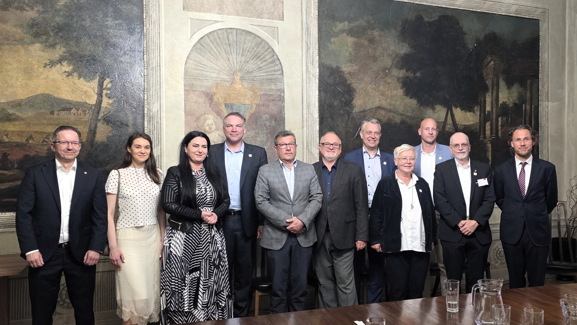 Wizyta delegacji z Norymbergi w związku z 30-leciem istnienia Domu Norymberskiego w Krakowie